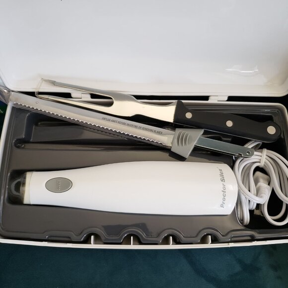Proctor Silex Electric Knife with Storage Case - Picture 5 of 7